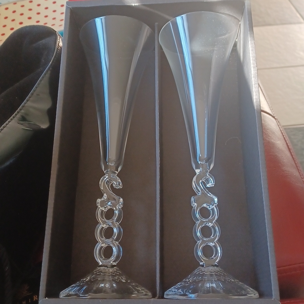 Cristal D'Arques Millennium ‘2000’ Champagne Flute